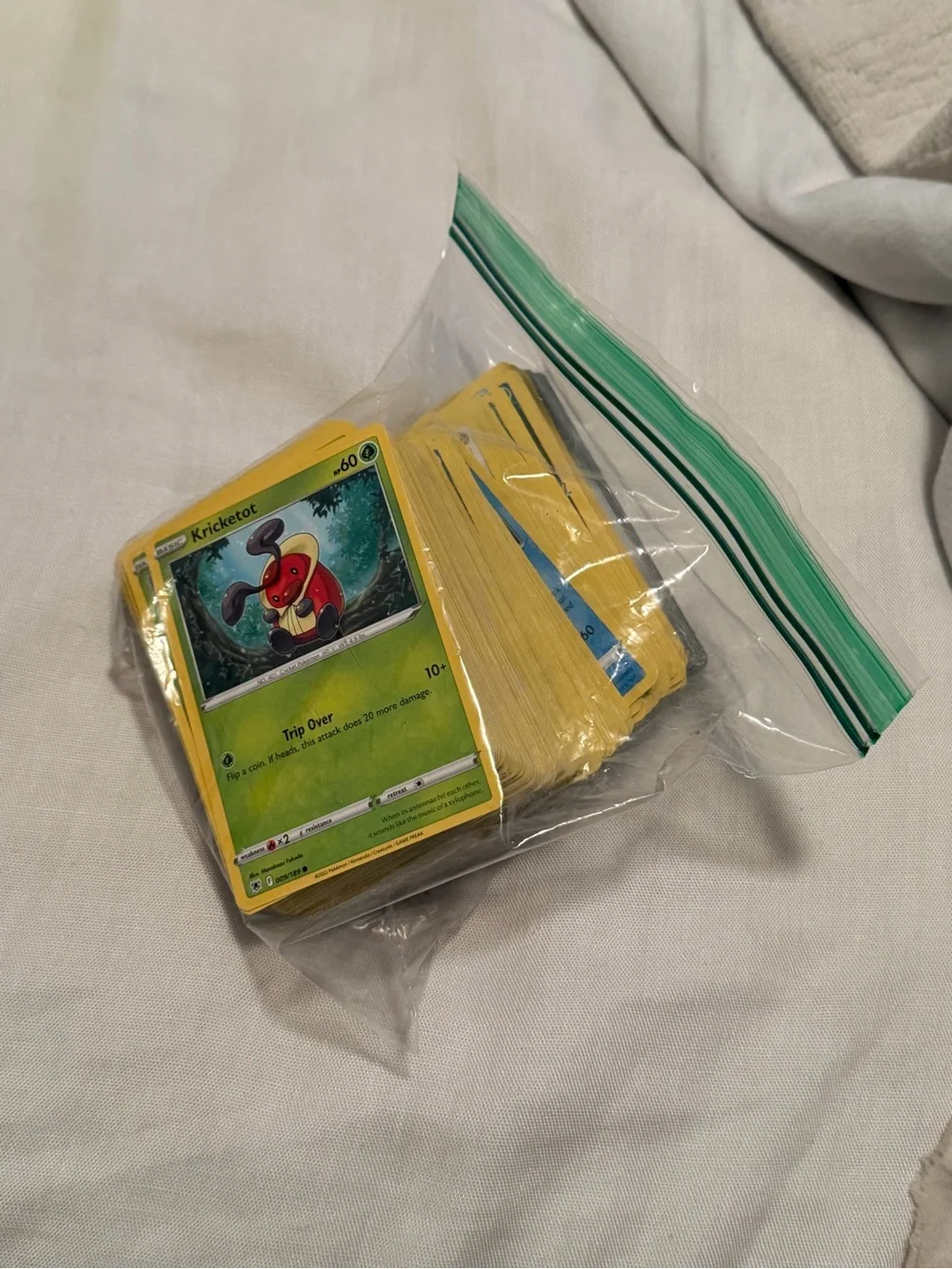 Bag of assorted Pokemon Cards